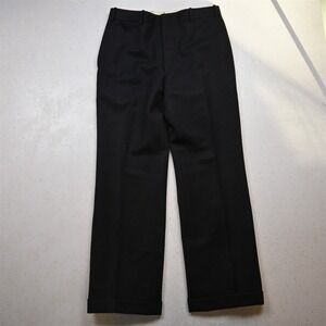 Vtg Southwick 31x30 Gray Heavyweight Wool Flat Front Straight Cuffed Mens Pants